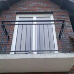 Balustrada Prosta stal balkon