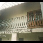 Balustrada metaloplastyka gieta stal balkon