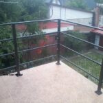 Balustrada balkon prosta stal