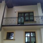 Balustrada prosta stal metaloplastyka