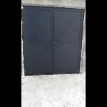 brama garażowa stalowa skrzydłowa