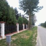 ogrodzenie metaloplastyka szerokie przęsła